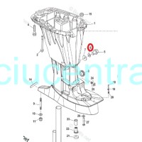 Tepalo išleidimo varžto tarpinė Mercury varikliams